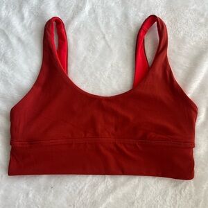 Lululemon Women's Red Reversible Sports Bra